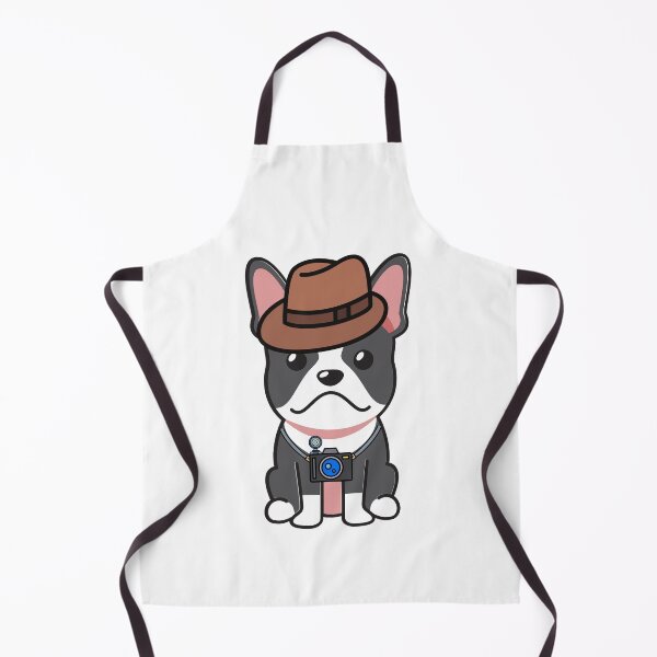 Item preview, Funny French Bulldog is holding a camera designed and sold by Pet Station.