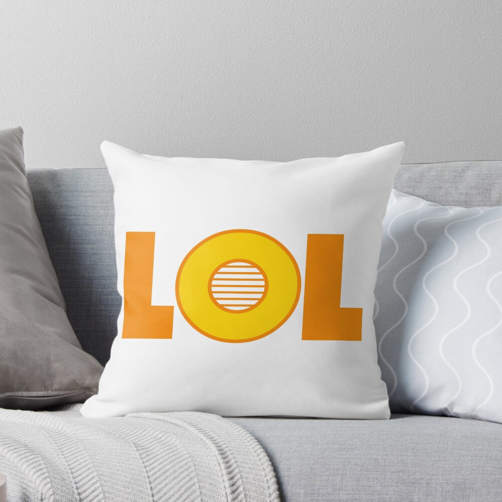 Item preview, Throw Pillow designed and sold by Hit-Fun.