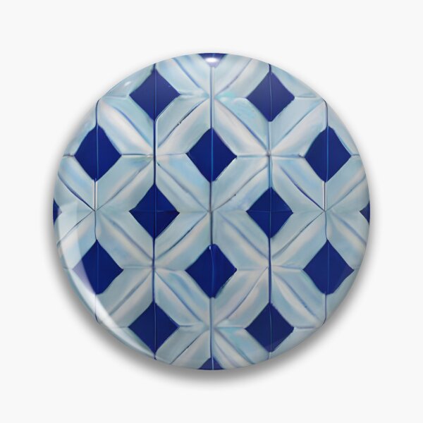 Artikelvorschau, Lazuli blaues Chevron-Muster entworfen und verkauft von CraftyDownloads.