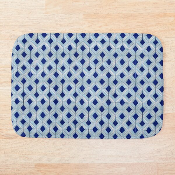 Artikelvorschau, Lazuli blaues Chevron-Muster entworfen und verkauft von CraftyDownloads.