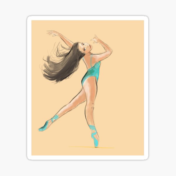 Le Ballet- Bleue Sticker