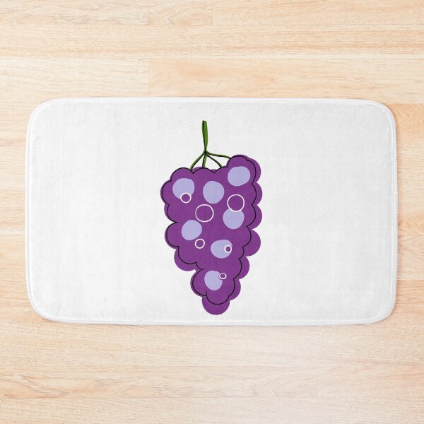 Item preview, Minimalist grape bunch designed and sold by anycolorart.