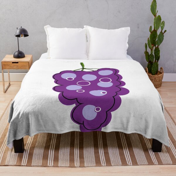 Item preview, Minimalist grape bunch designed and sold by anycolorart.