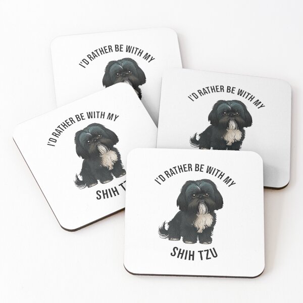 Item preview, I'd rather be with my Shih Tzu designed and sold by pxdg.