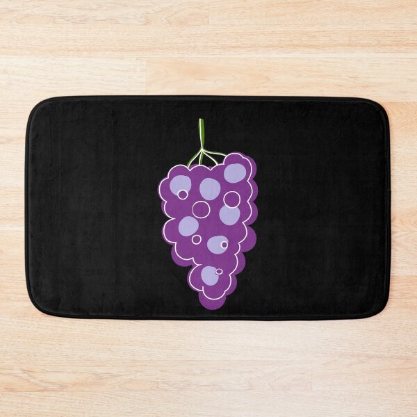 Item preview, Minimalist grape bunch designed and sold by anycolorart.
