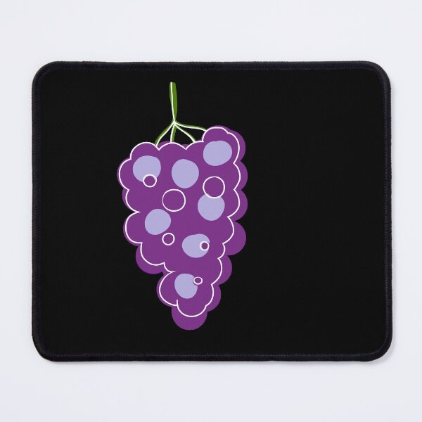 Item preview, Minimalist grape bunch designed and sold by anycolorart.