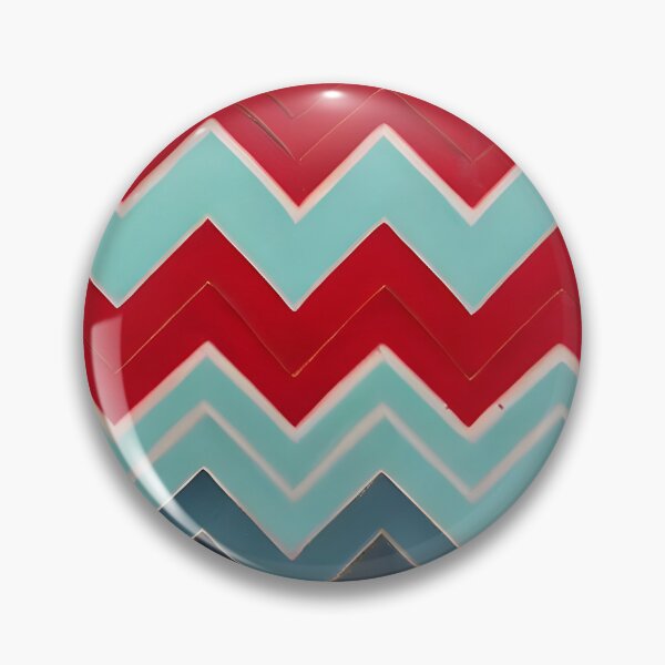 Artikelvorschau, Rotes und blaues Chevron-Muster entworfen und verkauft von CraftyDownloads.