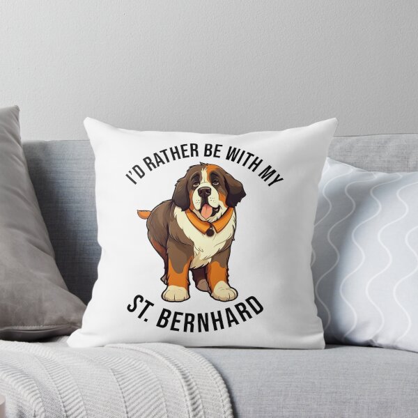 Item preview, I'd rather be with my St. Bernhard designed and sold by pxdg.
