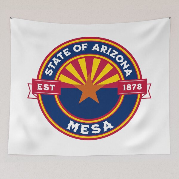 Item preview, Mesa Arizona State Flag Design designed and sold by NewNomads.