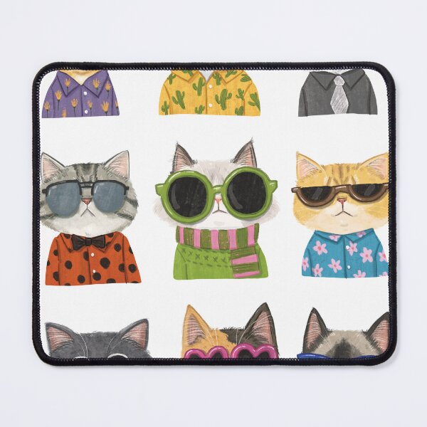 Item preview, Cool Cats with Sunglasses designed and sold by bessiebananas.