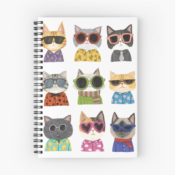 Item preview, Cool Cats with Sunglasses designed and sold by bessiebananas.