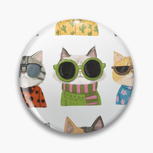 Item preview, Cool Cats with Sunglasses designed and sold by bessiebananas.