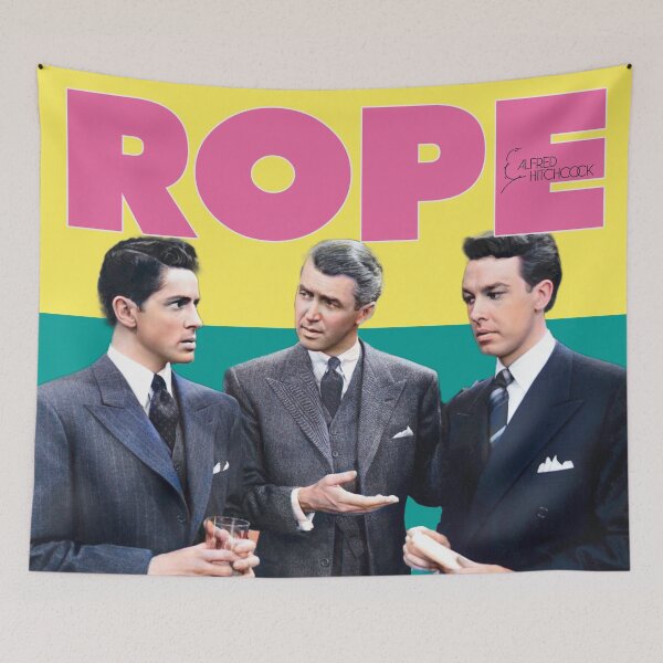 Item preview, Alfred Hitchcock, Rope, Cocktail for a Corpse, officially licensed fan art designed and sold by Mauswohn.