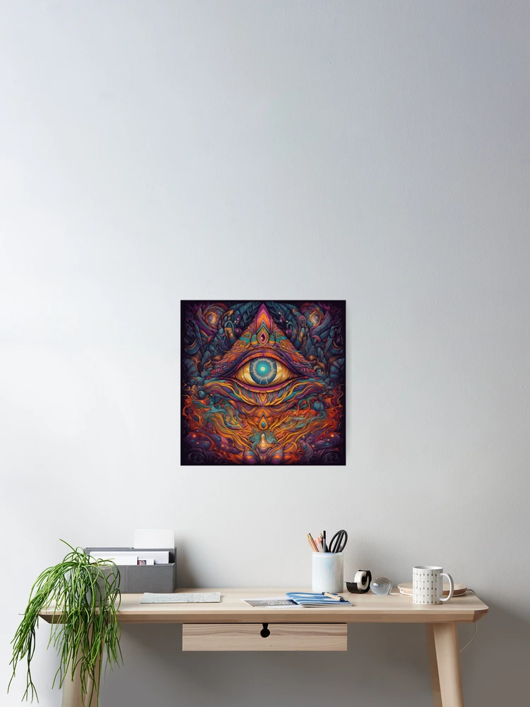 Thumbnail 2 of 3, Poster, Third Eye designed and sold by SeedDesign.