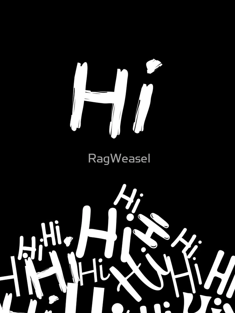 Thumbnail 5 of 5, iPhone Case, Hi Hello designed and sold by RagWeasel.