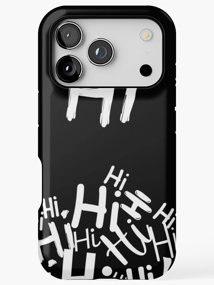 Thumbnail 1 of 4, iPhone Case, Hi Hello designed and sold by RagWeasel.