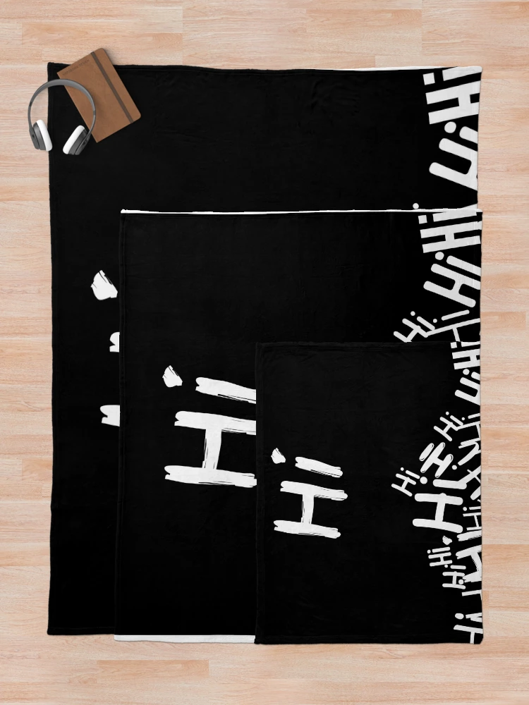 Thumbnail 5 of 6, Throw Blanket, Hi Hello designed and sold by RagWeasel.