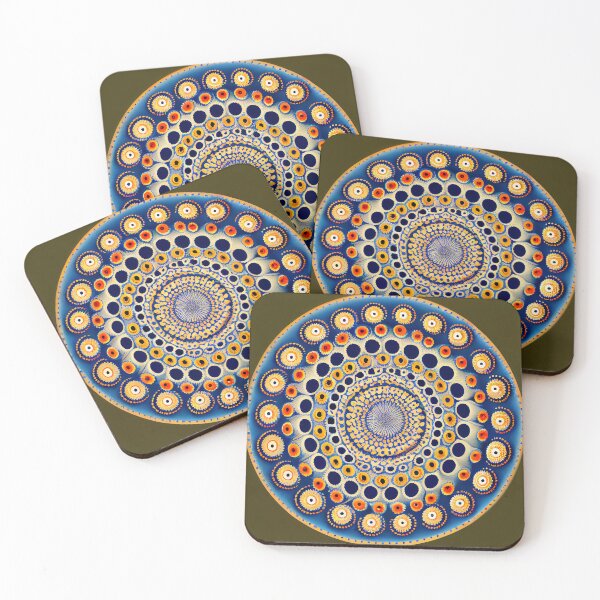 Item preview, Basic Dynamic Circular Country Pattern Digital Painting designed and sold by CodeAndColors.