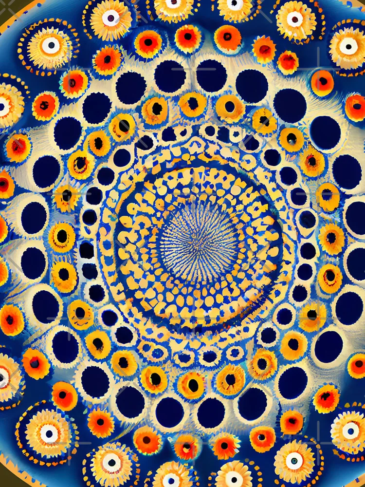 Thumbnail 4 of 4, iPhone Case, Basic Dynamic Circular Country Pattern Digital Painting designed and sold by CodeAndColors.