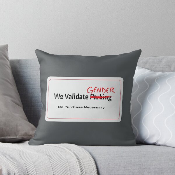 Item preview, We Validate Gender designed and sold by BiOurPride.