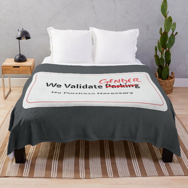 Item preview, We Validate Gender designed and sold by BiOurPride.