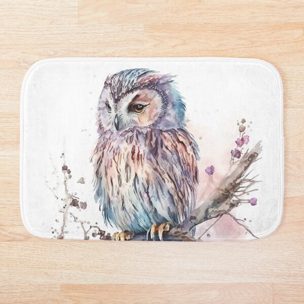 Item preview, Digital Owl Watercolor designed and sold by shopfindingbeni.