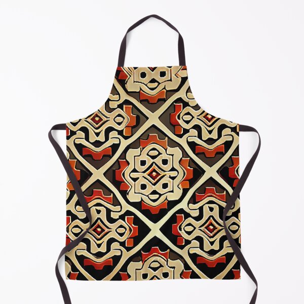 Artikelvorschau, Angular Asian Pattern Digital Painting entworfen und verkauft von CodeAndColors.