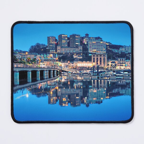 Item preview, Torquay Harbour Night designed and sold by Alisonchambers2.