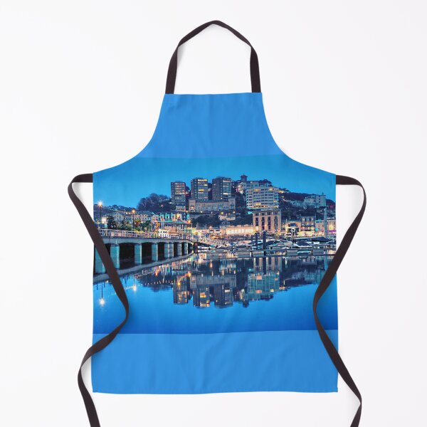 Item preview, Torquay Harbour Night designed and sold by Alisonchambers2.