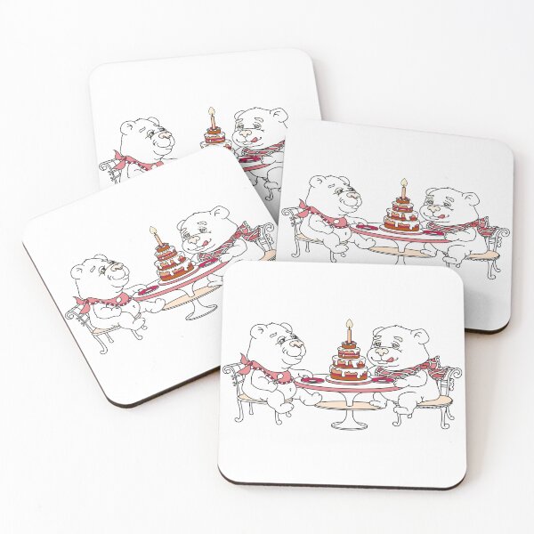Item preview, Bear's birthday. Funny party. Cheerful art.  designed and sold by FaveColor.