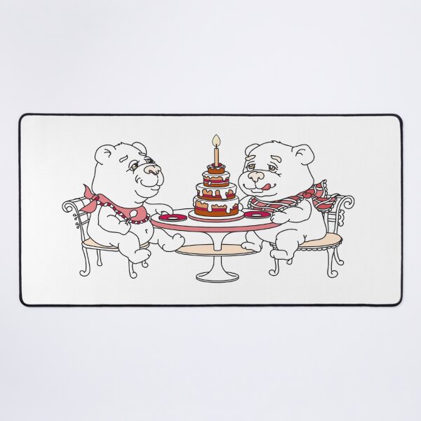 Item preview, Bear's birthday. Funny party. Cheerful art. designed and sold by FaveColor.