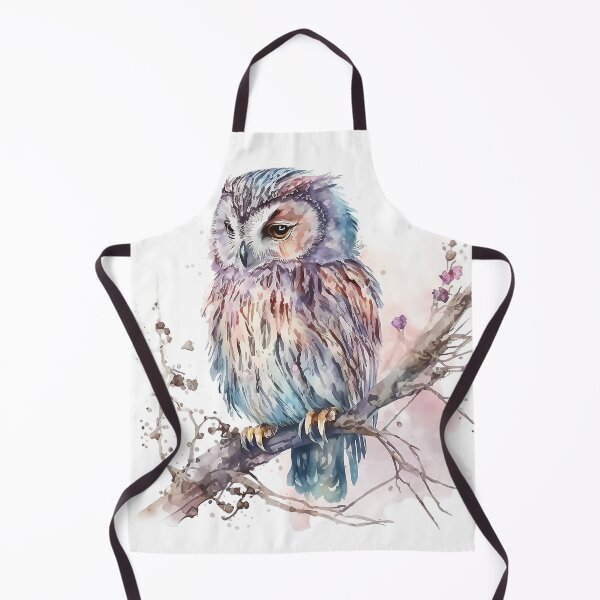 Item preview, Digital Owl Watercolor designed and sold by shopfindingbeni.