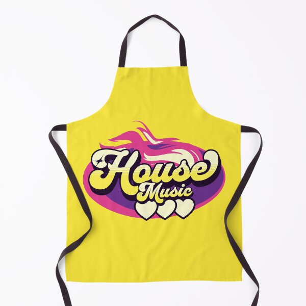 Item preview, HOUSE MUSIC  - House Music Heat (Purple/Yellow) designed and sold by Discothreadz.