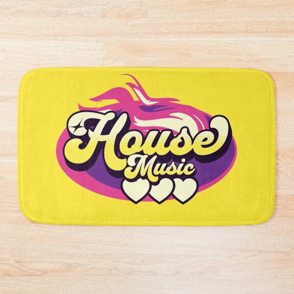 Item preview, HOUSE MUSIC  - House Music Heat (Purple/Yellow) designed and sold by Discothreadz.