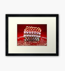 Ribbon Candy Framed Print