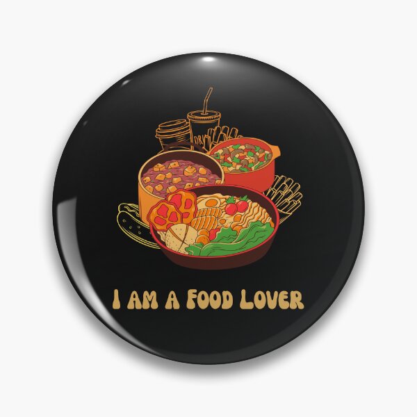 Item preview, I am A Food Lover - Food Design - Buy Now designed and sold by AkithSelling.