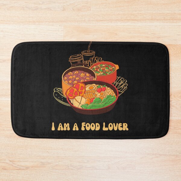 Item preview, I am A Food Lover - Food Design - Buy Now designed and sold by AkithSelling.