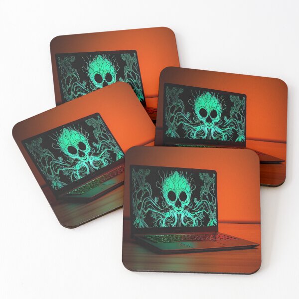 Item preview, Tremble in Mellow Laptop Glow Digital Painting designed and sold by CodeAndColors.