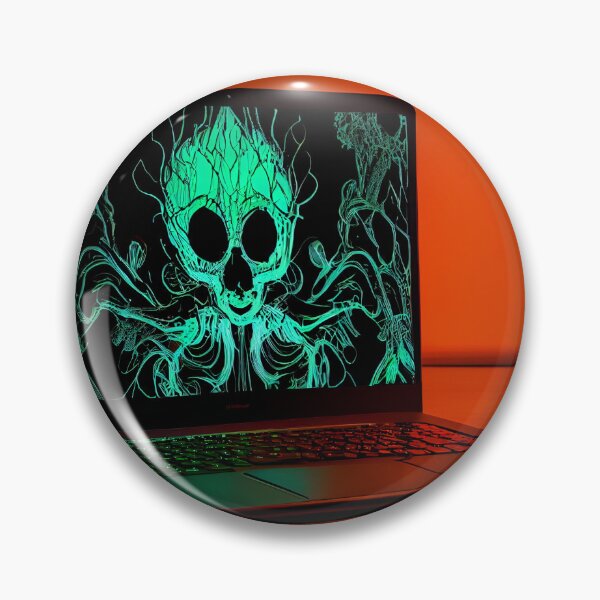 Artikelvorschau, Tremble in Mellow Laptop Glow Digital Painting entworfen und verkauft von CodeAndColors.
