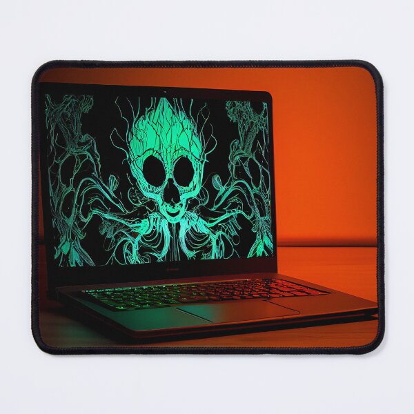 Item preview, Tremble in Mellow Laptop Glow Digital Painting designed and sold by CodeAndColors.