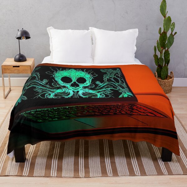 Item preview, Tremble in Mellow Laptop Glow Digital Painting designed and sold by CodeAndColors.