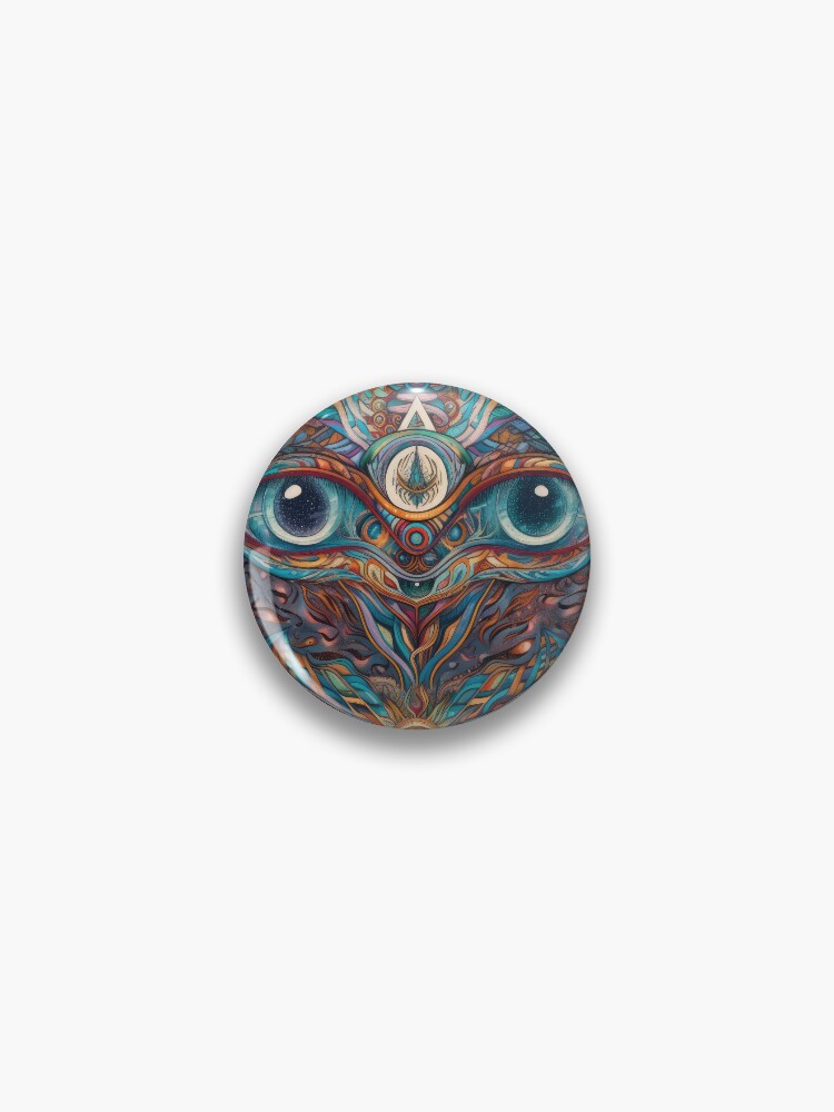 Thumbnail 1 von 3, Button, Third Eye designt und verkauft von SeedDesign.