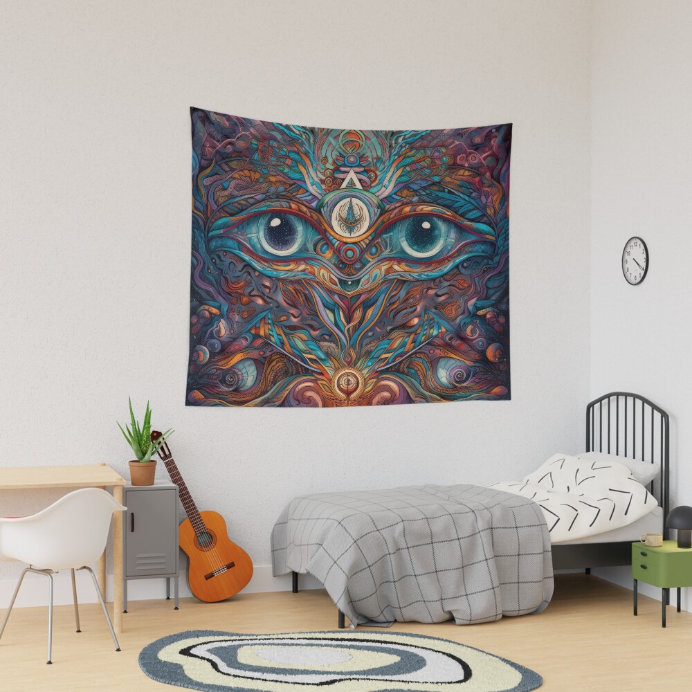 Vista previa del artículo con la obra «Tela decorativa», diseñado y vendido por SeedDesign.