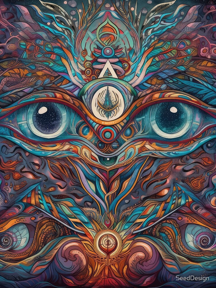 Thumbnail 3 von 3, Tuch, Third Eye designt und verkauft von SeedDesign.