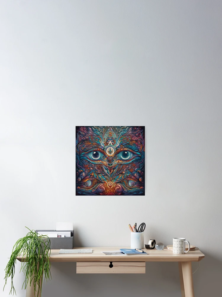 Thumbnail 2 of 3, Poster, Third Eye designed and sold by SeedDesign.