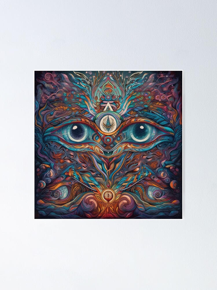 Imagen 1 de 3, Póster con la obra Third Eye, diseñada y vendida por SeedDesign.