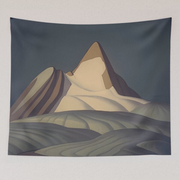 Item preview, Isolation Peak, Rocky Mountains by Lawren Harris designed and sold by TheRedVineyard.