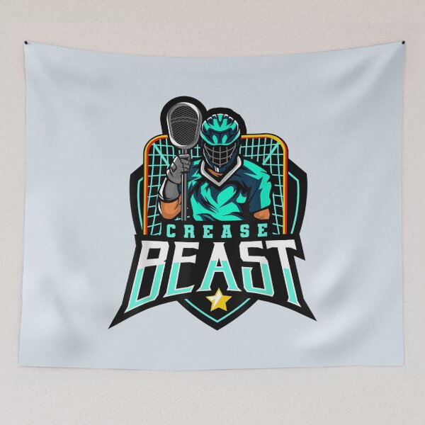 Item preview, crease beast laecrosse goalkeper shirt  designed and sold by MokshaAspden.