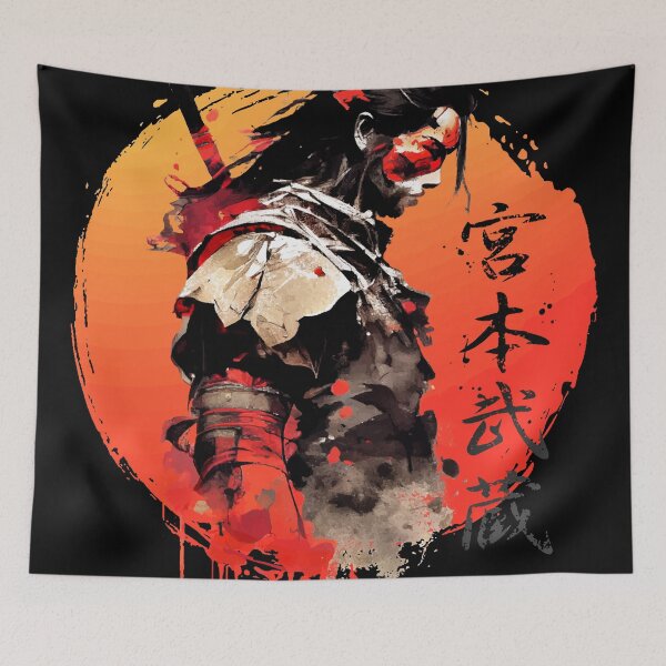 Item preview, Samurai, Rōnin Warrior designed and sold by GraphicAlchemy.