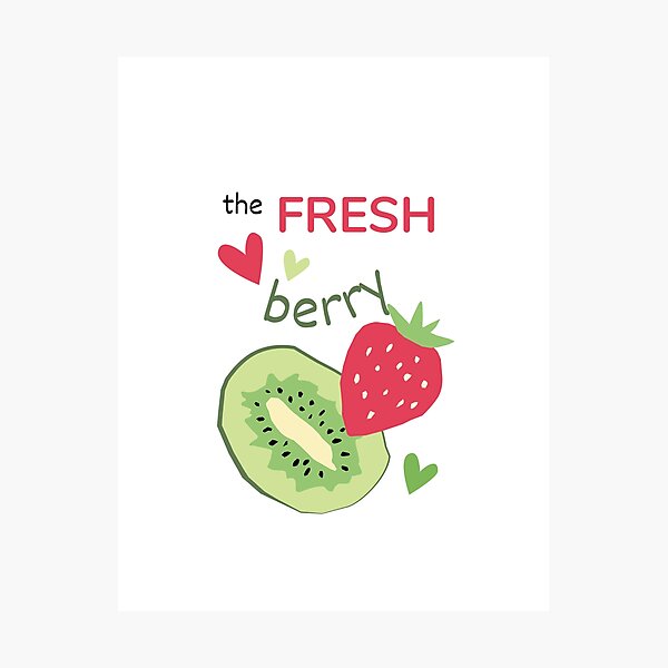 Item preview, Kiwi and Strawberry Delight - Kiwi and Strawberry - Buy Now designed and sold by AkithSelling.